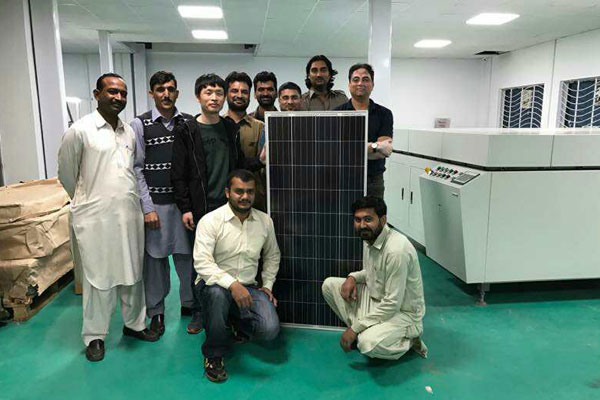 5-10MW Solar Panel Production Line in Parkistan