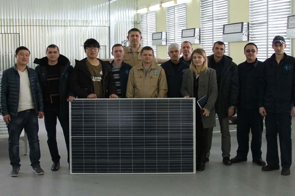 20MW Solar Panel Production Line In Ukrain