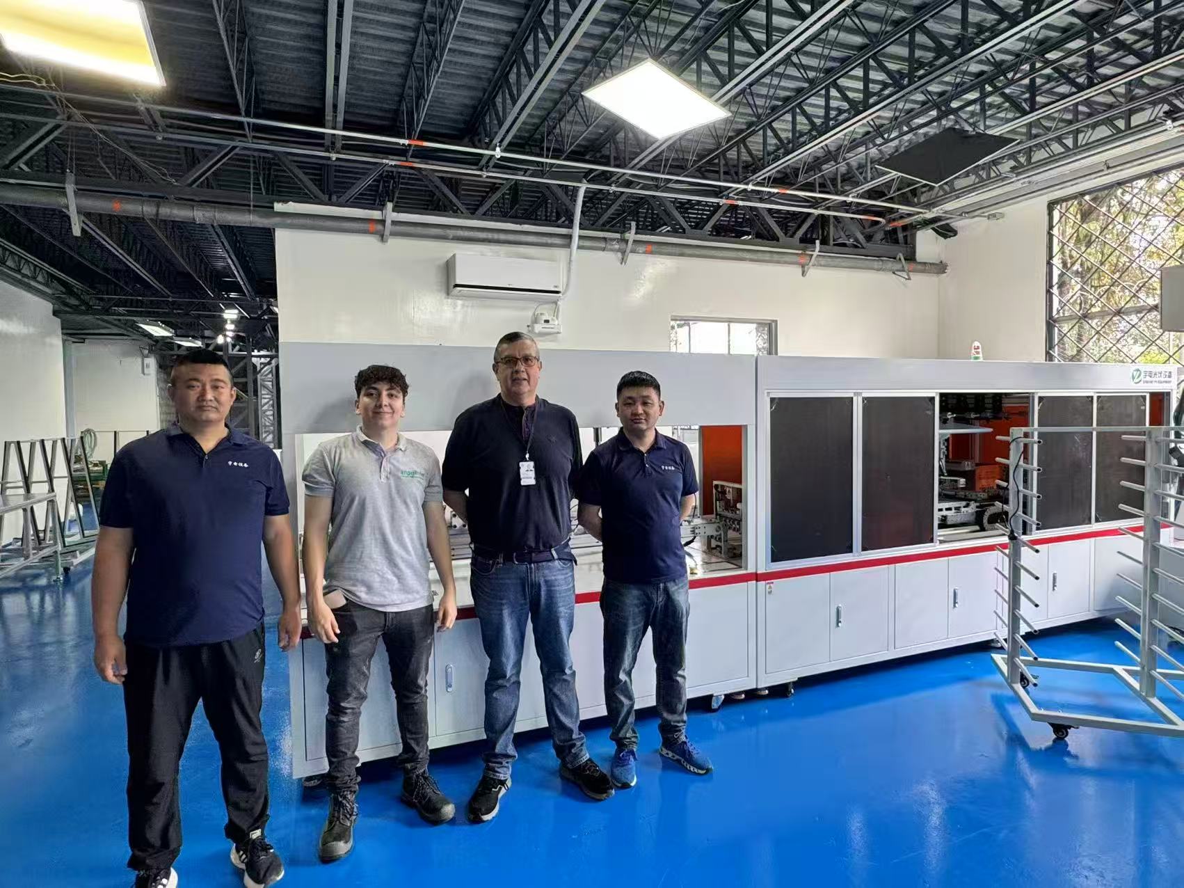 10MW Pv Module Production Line in Columbia
